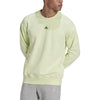 adidas Men's Essentials FeelVivid Drop Shoulder Sweatshirt, Almost Lime