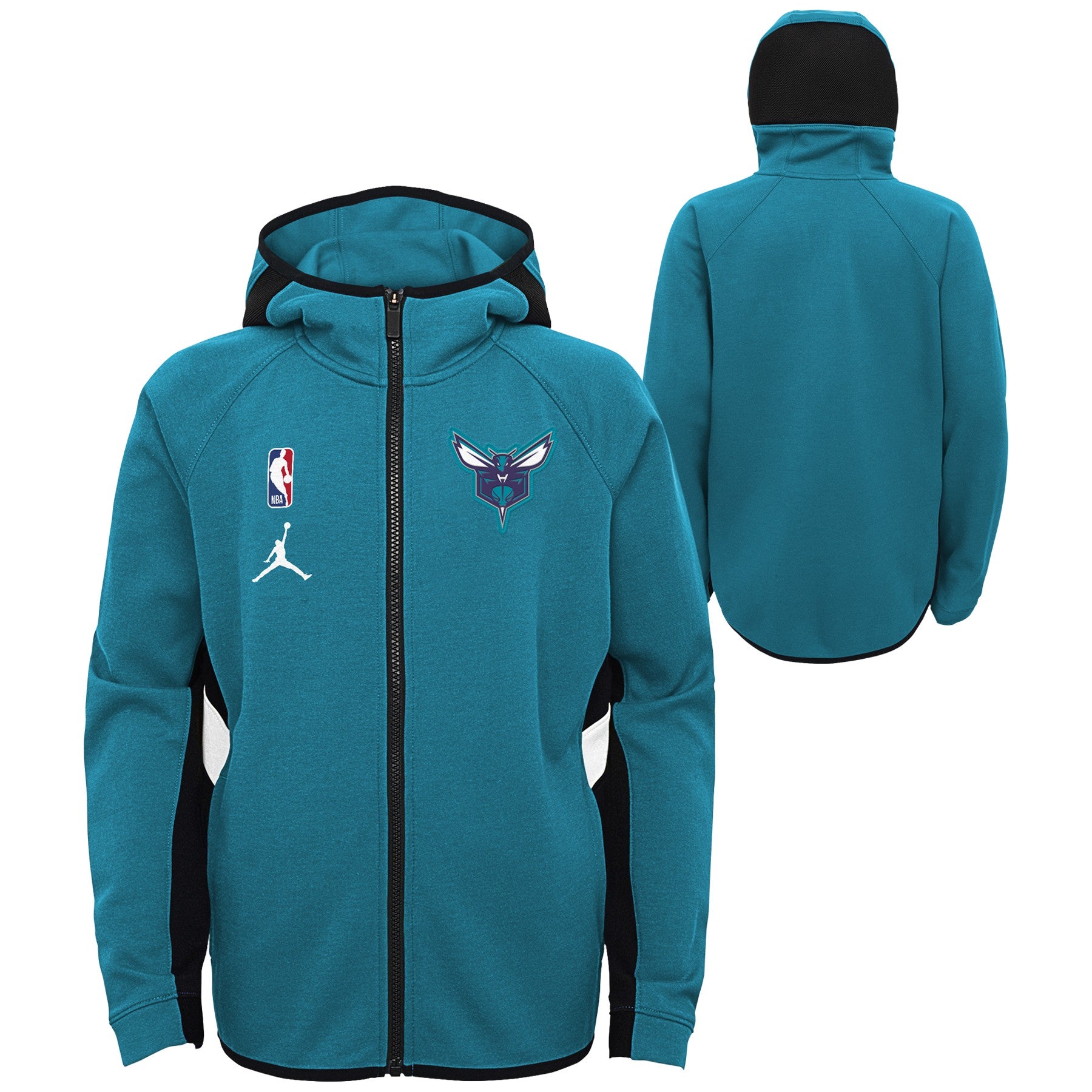 Nike NBA Youth New Orleans Hornets Showtime Full Zip Hoodie 
