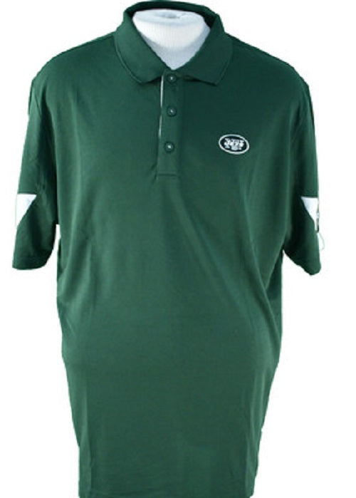 Reebok NFL New York Jets Team PlayDry Performance Polo Shirt, Green