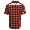 Forever Collectibles NFL Men's Chicago Bears Color Block Short Sleeve Flannel