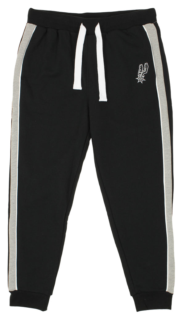 FISLL NBA Men's San Antonio Spurs French Terry Jogger with Piping