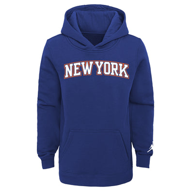 Outerstuff Youth Boys New York Knicks Statement Essential Pullover Fleece Hoodie
