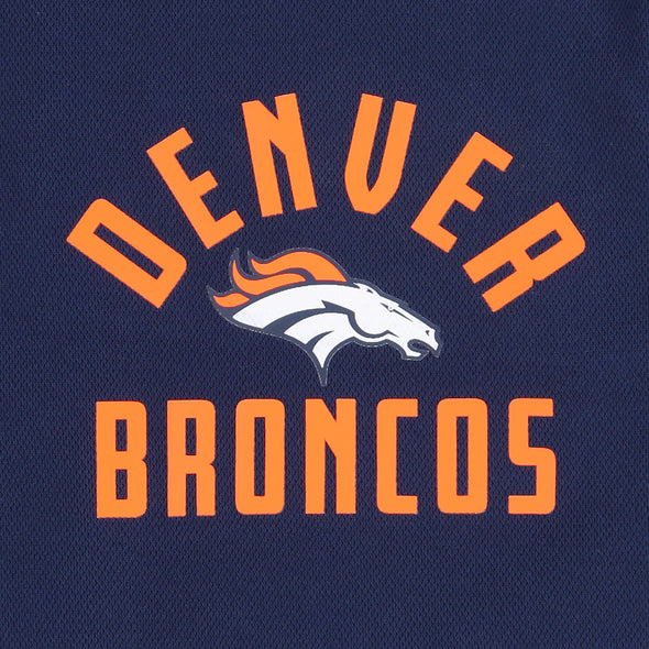 Zubaz NFL Men's Denver Broncos Viper Accent Elevated Jacquard Track Pants