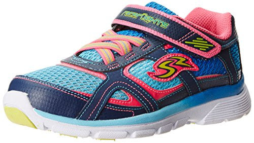 Stride Rite Little Kids Racer Light-up Supersonic Athletic Sneaker Shoes, Navy