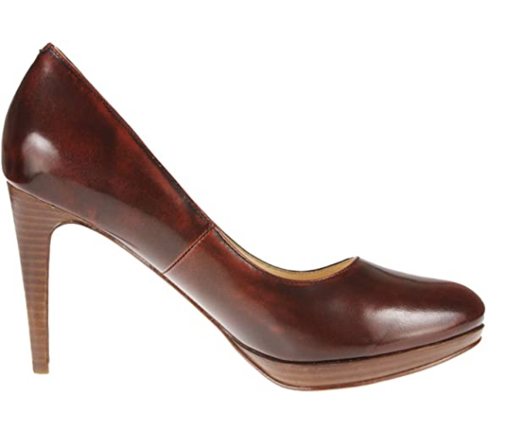 Cole Haan Women's Chelsea High Pumps Classic Heels, Tawny Port Umbranil