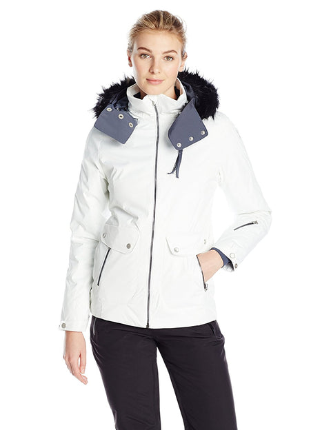 Spyder Women's Nuni Faux Fur Jacket, Color Options