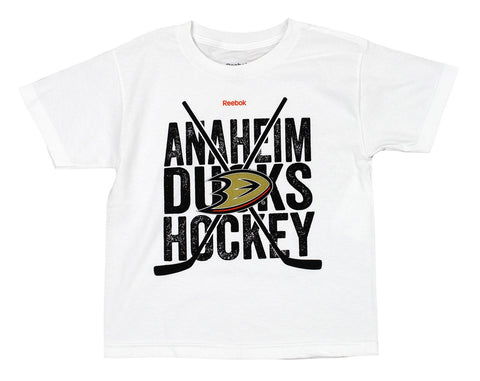 Reebok NHL Youth Anaheim Ducks "Cross Sticks" Short Sleeve Graphic Tee