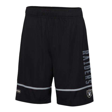 Outerstuff NFL Men's Las Vegas Raiders Rusher Performance Shorts