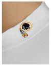 Reebok Women's NFL Washington Long Sleeve Stretch Mock Turtleneck Top, White