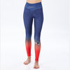 Zubaz Women's NFL New England Patriots Gradient Leggings