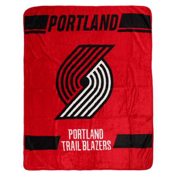 Northwest NBA Portland Trailblazers Legion Raschel Throw, 50" x 60"