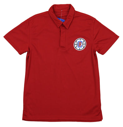 Outerstuff NBA Youth Los Angeles Clippers Performance Polo, Red