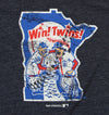 Outerstuff MLB Youth (4-18) Minnesota Twins Triblend Vintage Graphic T-Shirt