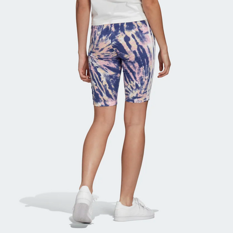 Adidas Women's Cycling Shorts, Multicolor / White / Midnight Indigo / True Pink