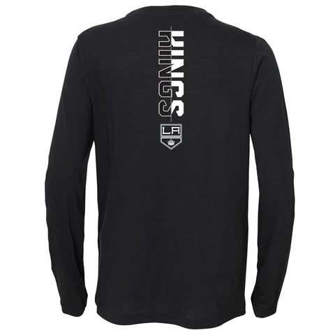 Outerstuff NHL Youth (8-20) Los Angeles Kings Deliver A Hit Long Sleeve Ultra Tee