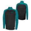 Outerstuff NFL Men's Jacksonville Jaguars O-Line Performance 1/4 Zip Fleece Top