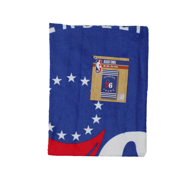 Northwest NBA Philadelphia 76Ers "Stripes" Beach Towel, 30" x 60"