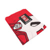 Northwest NCAA Wisconsin Badgers Stripes Beach Towel, 30" x 60"