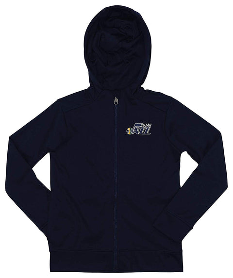 Outerstuff NBA Youth/Kids Utah Jazz Performance Full Zip Hoodie