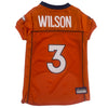 Pets First NFL Dogs & Cats Denver Broncos Rrussel Wilson Jersey