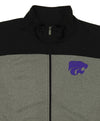 Outerstuff NCAA Men's Helix Full Zip Track Jacket, Kansas State Wildcats