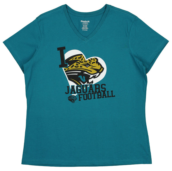 Reebok NFL Women's Jacksonville Jaguars Team Short Sleeve Tee