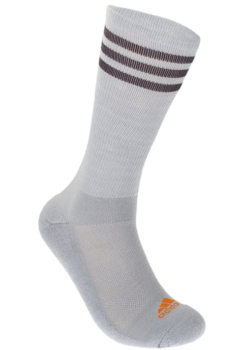 Adidas Men's 2 Pack Tour Performance Crew Socks, Grey