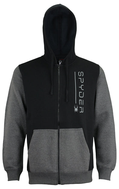 Spyder Men's Racer Logo Full Zip Hoodie, Color Options
