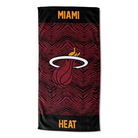 Northwest NBA Miami Heat State Line Beach Towel, 30x60