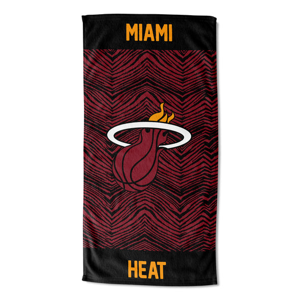 Northwest NBA Miami Heat State Line Beach Towel, 30x60