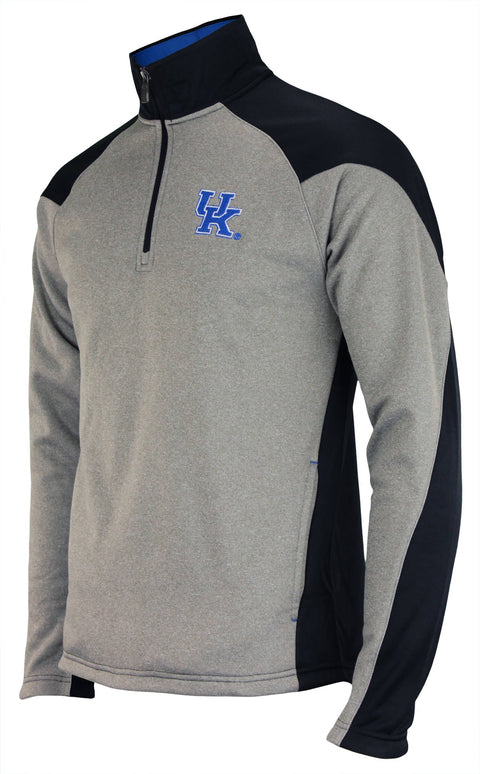 Outerstuff Men's NCAA Kentucky Wildcats Helix 1/4 Zip Track Jacket