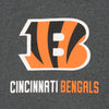 Zubaz NFL Cincinnati Bengals Men's Heather Grey Fleece Hoodie