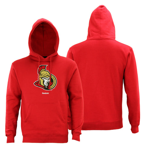 Reebok NHL Men's Ottawa Senators Jersey Crest Pullover Hoodie