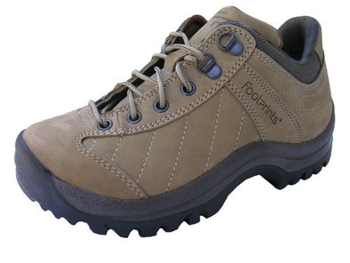 Footprints by Birkenstock Women's Cuenca Leather Hiking Boots, Nubuck Stone