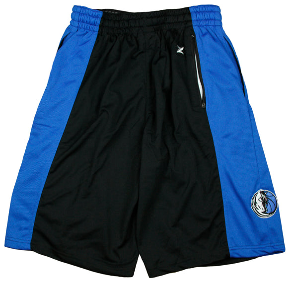 Zipway NBA Basketball Men's Dallas Mavericks Microfiber Shorts, Black