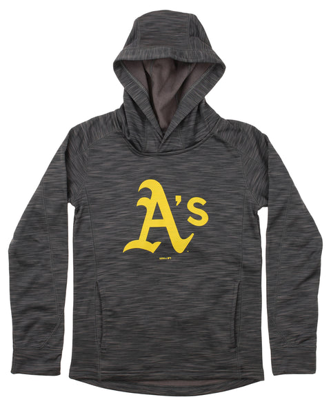 Gen 2 MLB Youth Oakland Athletics Performance Fleece Primary Logo Hoodie