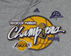 Adidas Men's Los Angeles Lakers NBA Basketball 2009 Champions Hoodie, Gray