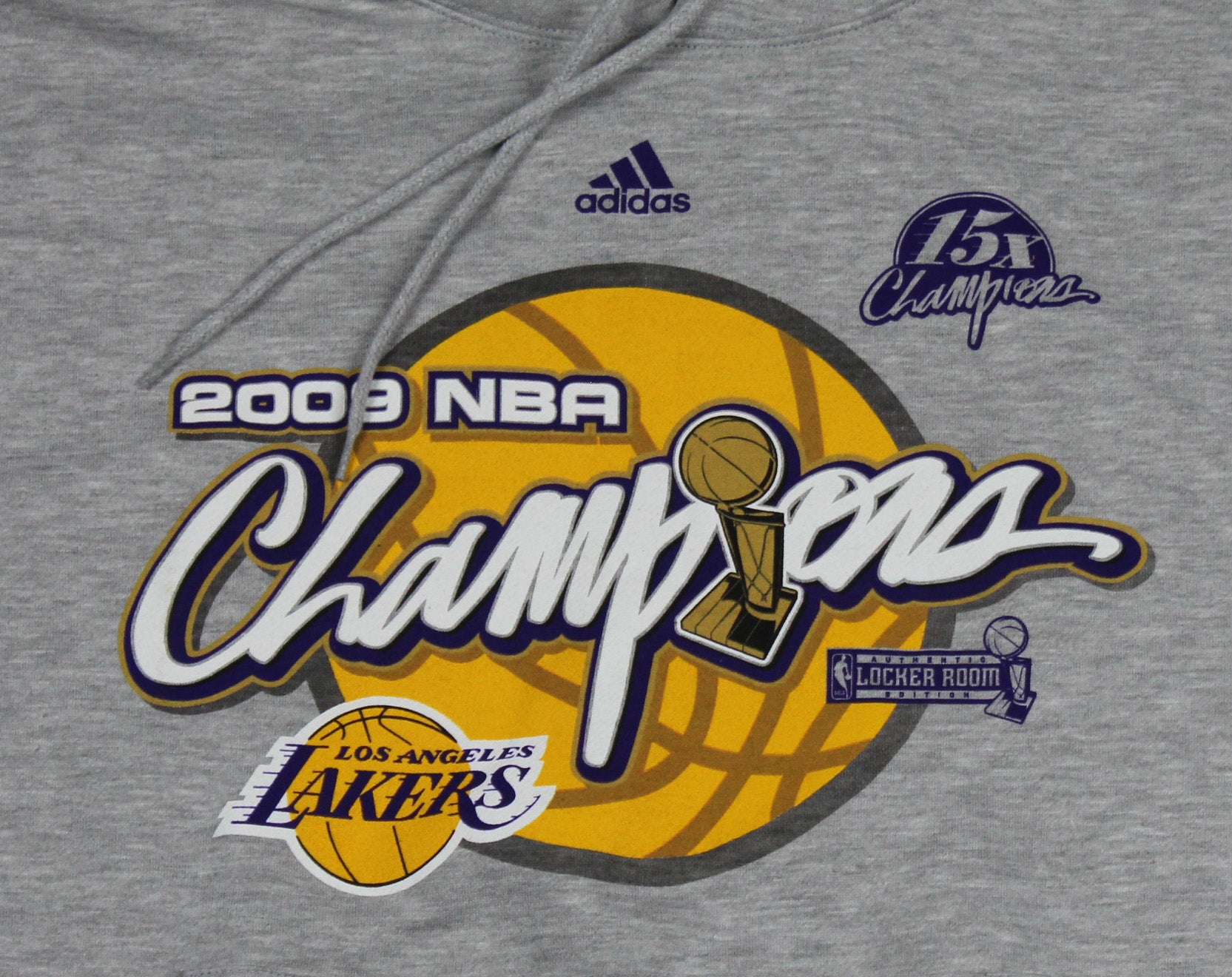 Adidas Men's Los Angeles Lakers NBA Basketball 2009 Champions