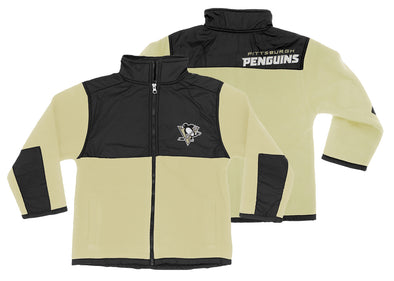 NHL Youth/Kids Pittsburgh Penguins Danali Fleece Jacket, Black
