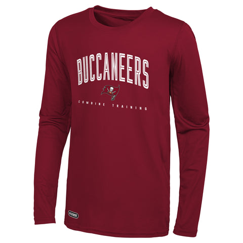 Outerstuff NFL Men's Tampa Bay Buccaneers Up Field Performance T-Shirt Top