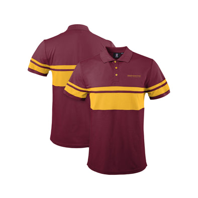 FOCO Men's NFL Washington Football Team Stripe Polo Shirt
