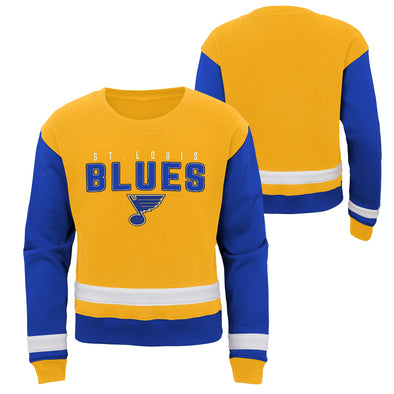 Outerstuff NHL Youth Girls (7-16) St. Louis Blues Fan Moment Sweatshirt