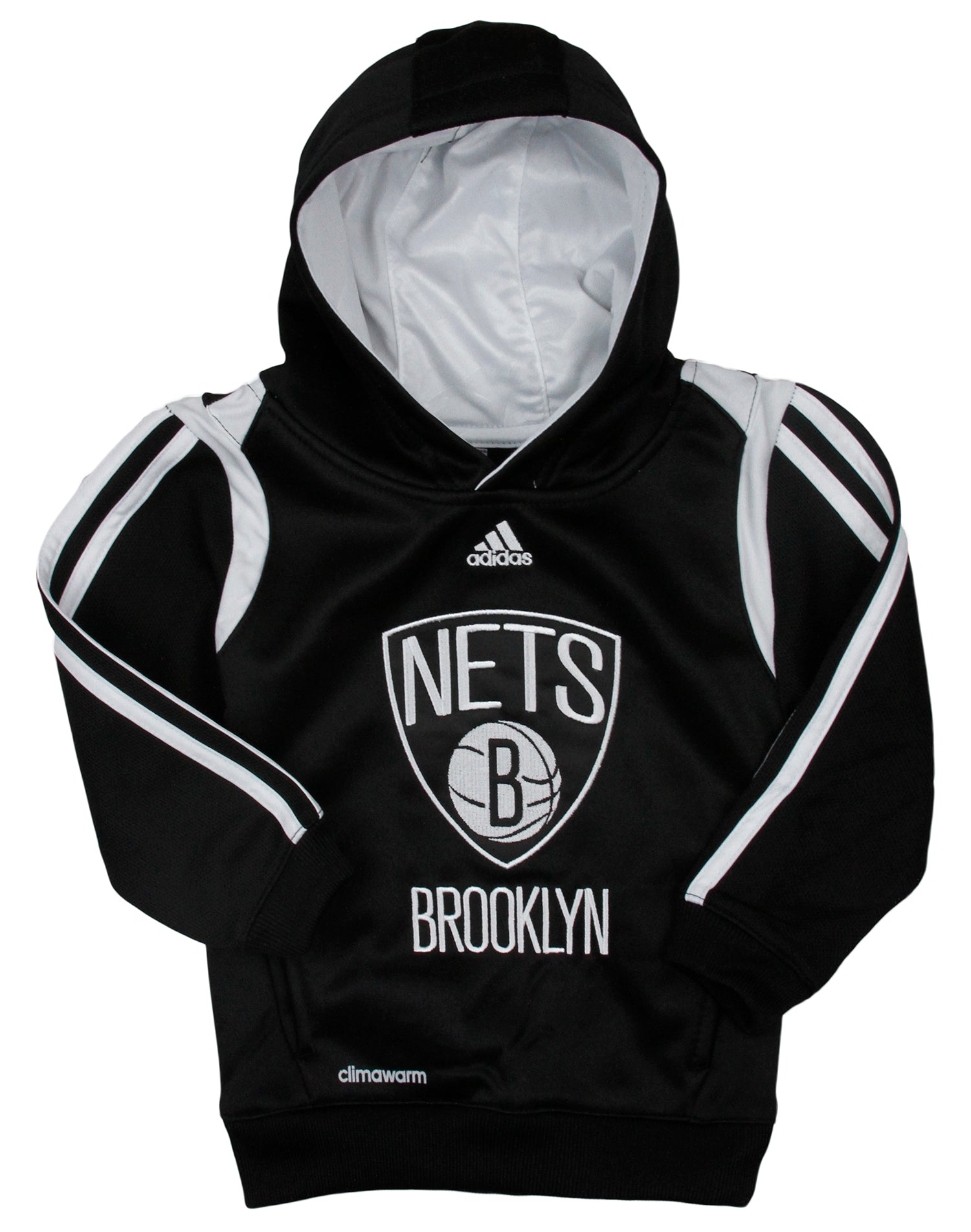 BROOKLYN NETS Hoodie Sweatshirt Youth Size L - 7 Basketball NBA