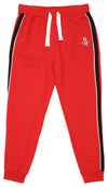 FISLL NBA Men's Houston Rockets French Terry Jogger with Piping