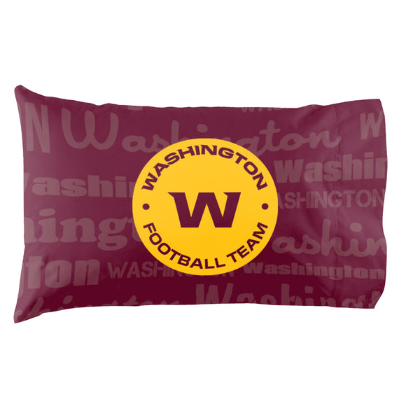 Northwest NFL Washington Football Team Printed Pillowcase Set of 2