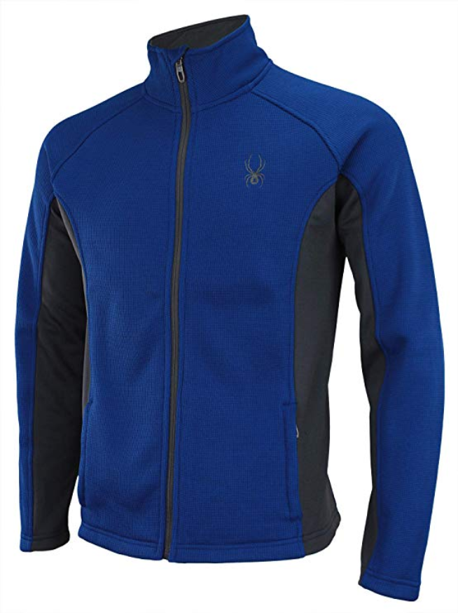 Maglione Intero Con Cerniera Spyder Constant Da Uomo – Pile In Poliestere Con Tasche Laterali E Protezione Mento