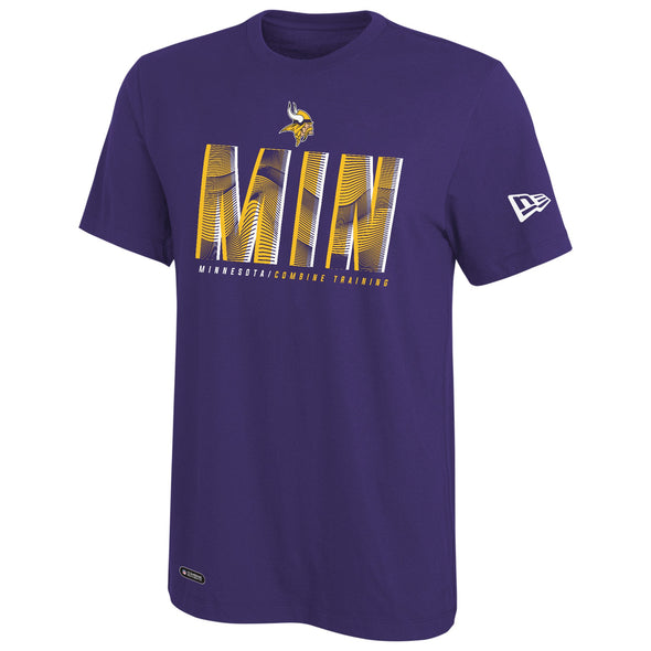 New Era NFL Men's Minnesota Vikings Static Abbreviation Short Sleeve T-Shirt