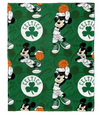 Northwest NBA Boston Celtics Micky Mouse Hugger Pillow & Throw Blanket, 40X50