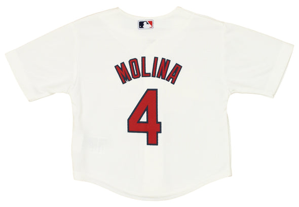 St. Louis Cardinals Yadier Molina #4 MLB Infant Cool Base Home Jersey