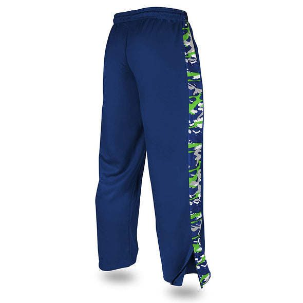 Zubaz Men's NFL Seattle Seahawks Camo Print Stadium Pants